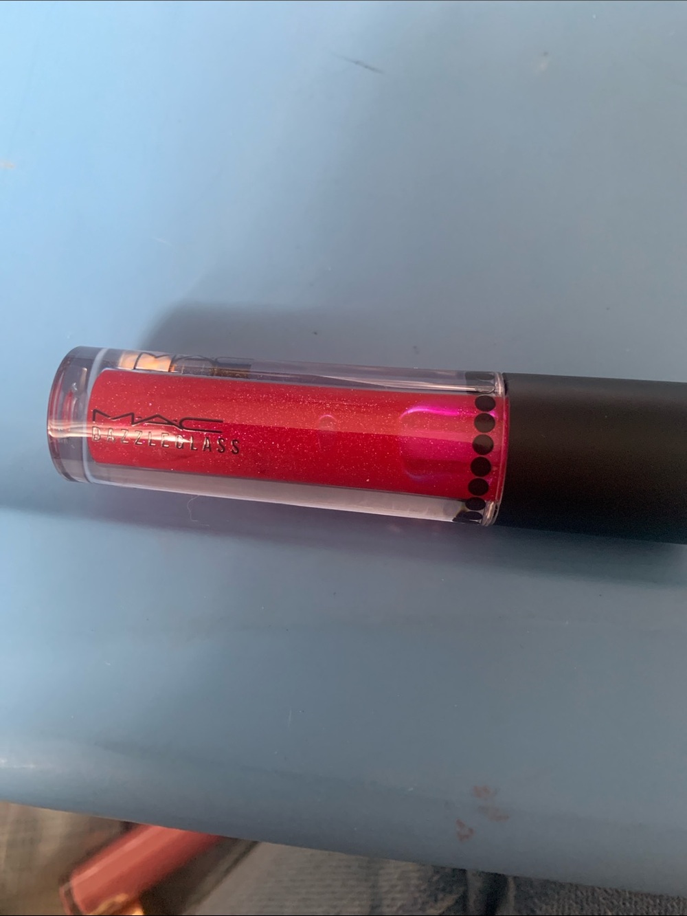 MAC Cosmetics Lipglass Gloss in Sparkling Fuchsia Red